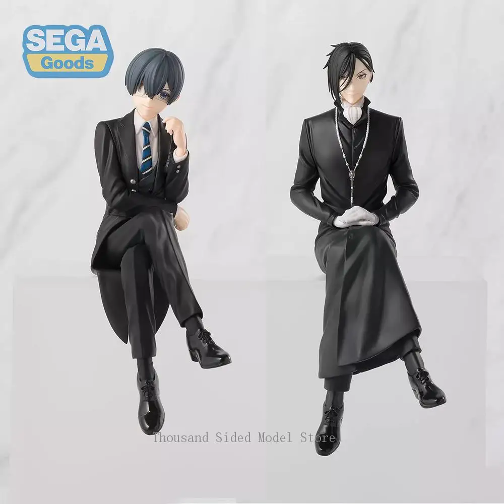 

Оригинальная фигурка SEGA PM Black Butler Sebastian Michaelis Ciel Phantomhive Premium Chokonose, аниме-модель, коллекционные игрушки