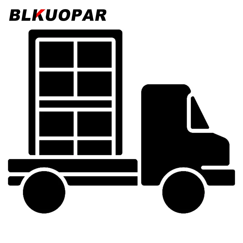 BLKUOPAR لنافذة التسليم الأسود Glyph أيقونة ملصقات السيارات واقية من الشمس الشارات الإبداعية شخصية يموت قطع خوذة اكسسوارات السيارات