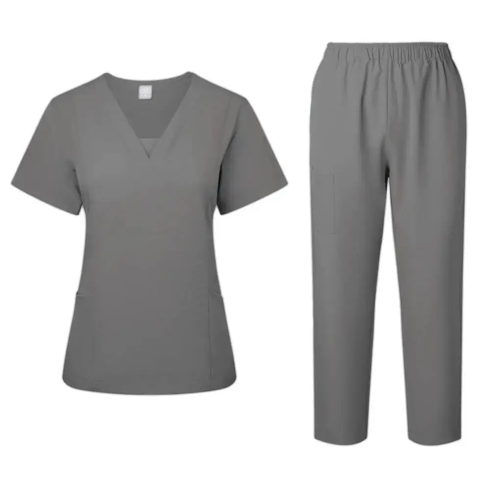 Medische Uniformen Vrouwen Scrubs Sets Verpleegkundige Verpleging Accessoires Schoonheidssalon Spa Werkkleding Chirurgisch Pak Lab Ziekenhuis Overall