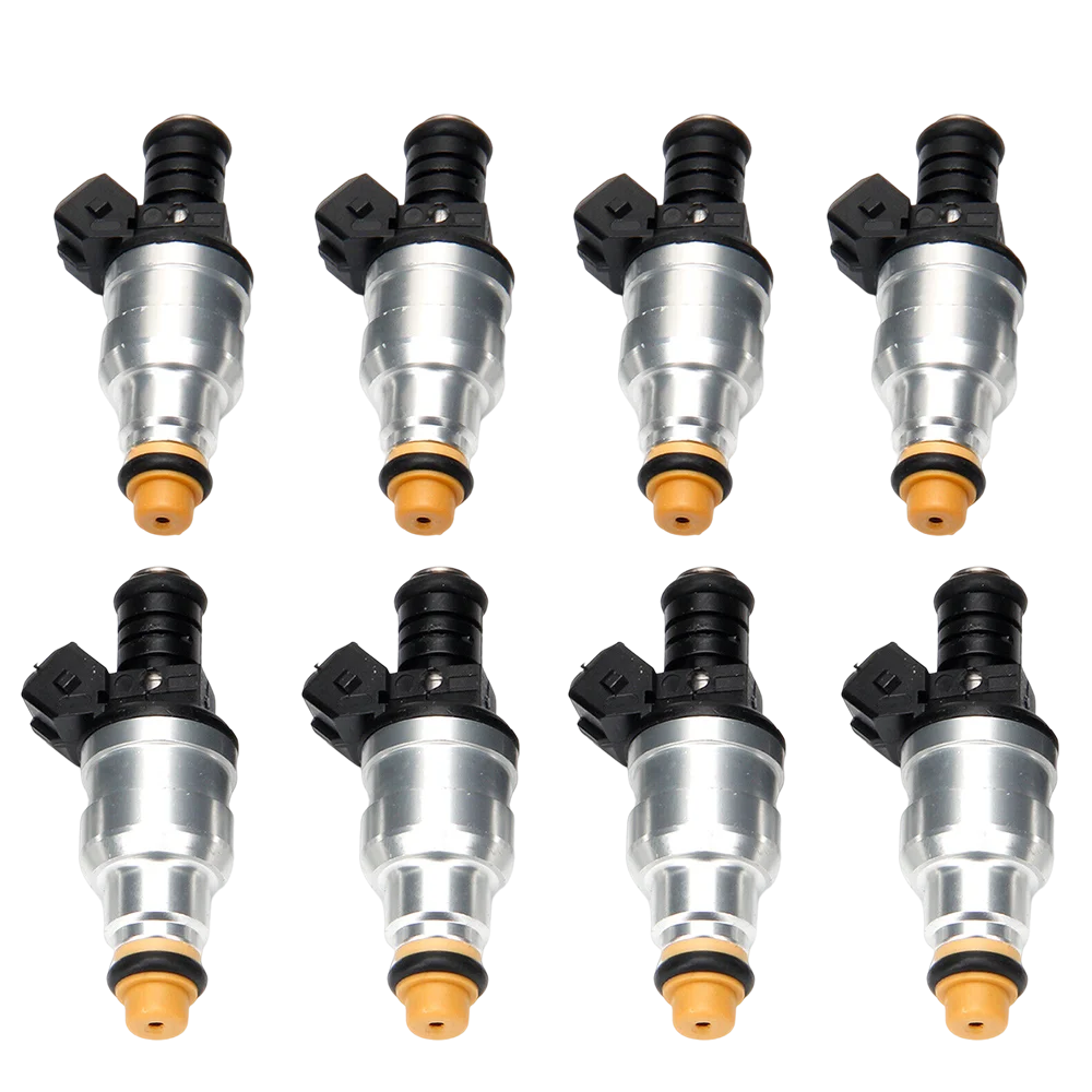 

Set(8) 42lb 440cc Fuel Injectors for Chevrolet Camaro Corvette Impala 0280150558