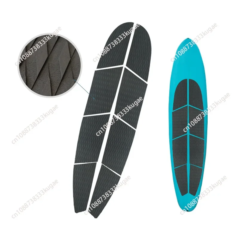 SUP Surf Non-slip Mat Deck Traction Mat High Density Eva Anti-slip Foot Mat Long Board Paddle Board Non-slip Rubber