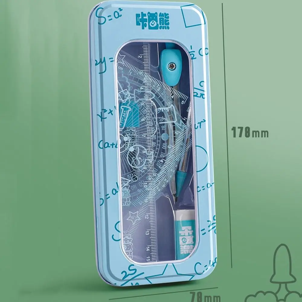 Learning Measuring Tool Drawing Ruler Creative Plastics Gift Trigonometry Protractor Stationery
