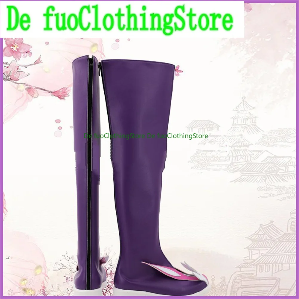 DefuoClothing Store ELSWORD Aisha, zapatos de Cosplay, botas, juego de Halloween, Navidad, accesorios de fiesta de personajes de Anime