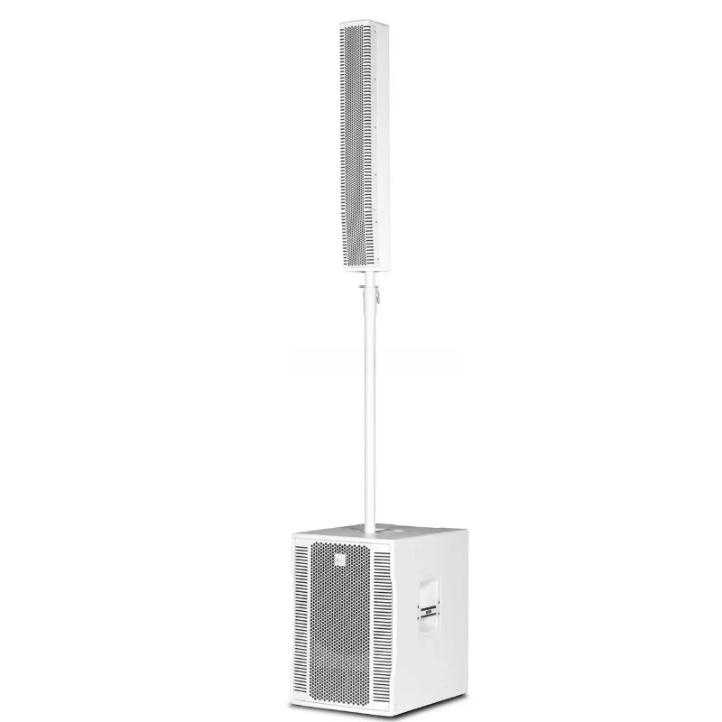 12 Column Speakers Active Array Speaker Powered Sound System Easy Moving Professional Audio Equipment for Music Event
