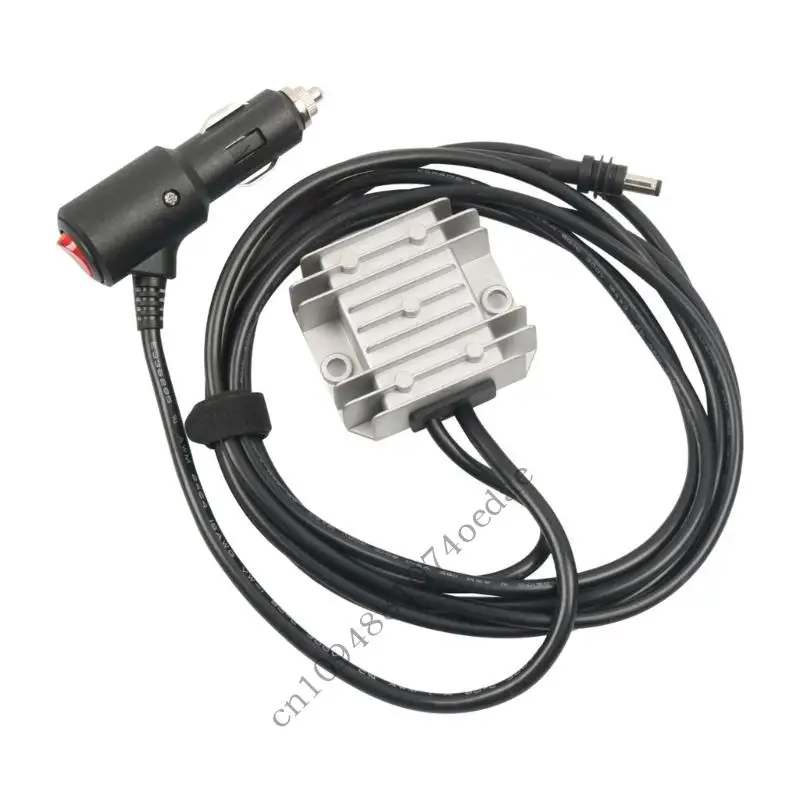 Vehicle 30V Power Adapter Cable for Mini Satellite Internet Terminal, 12V 24V Step Up Converter with Heat Sink Housing for Car