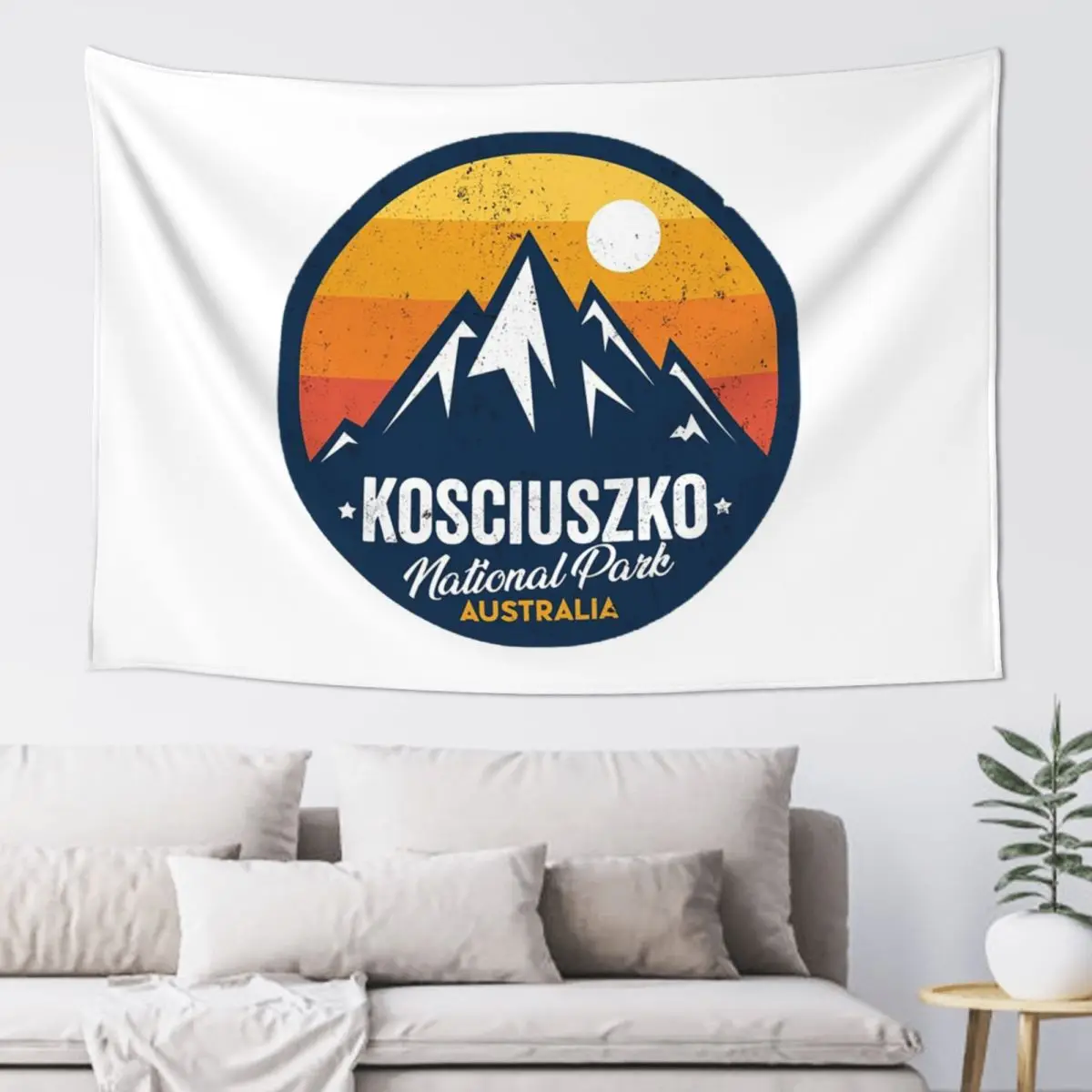 Mount Kosciuszko National Park New South Wales Australia Tapestry Art Wall Hanging Aesthetic Home Decor Tapestries for Room