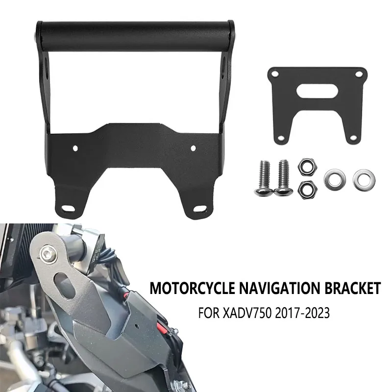 

XADV750 Steel Phone Holder Stand GPS Navigation Plate Bracket Fit For Honda X-ADV 750 XADV750 2017-2023 2021 2022 Motorcycle