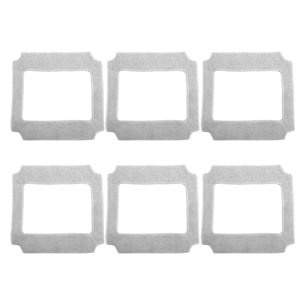 

T80C 6 шт. робот для мытья окон, швабра, тряпка для чистки, полотенце, пылезащитная ткань, ткань для чистки LIECTROUX YW910