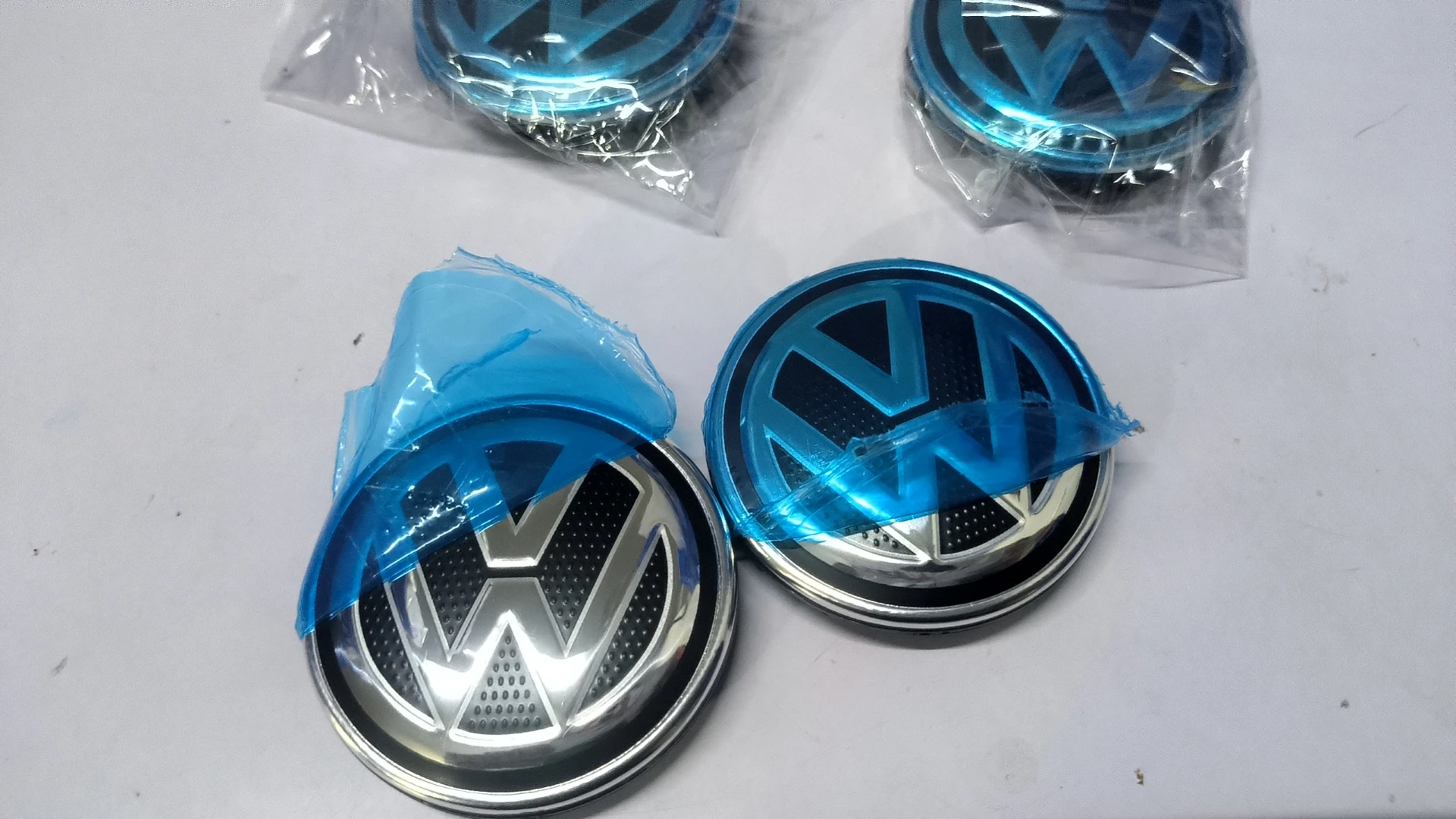 4Pcs 56/65/66mm Car Wheel Center Cover Stickers Hub Cap For Volkswagen Vw Tiguan Jetta Mk6 Scirocco Polo Touran Golf Rline GTI