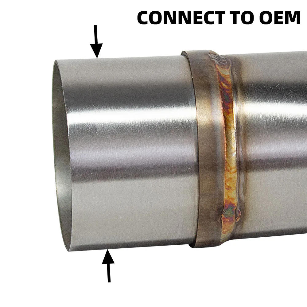 Motorcycle Exhaust Modify Header Tube For BMW F900 F900R F900XR 20-24 years Escape Racing Kit Manifold Compatible 51mm Muffler