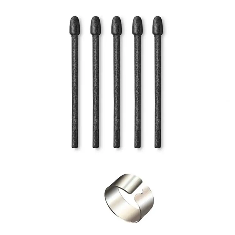 Hot Selling-Replacement Stylus Tips For AINOTE Air 2 Pen Fiber Nibs E-Ink Tablet With Clip For AINOTE Air 2 5PCS,Replacement Sty