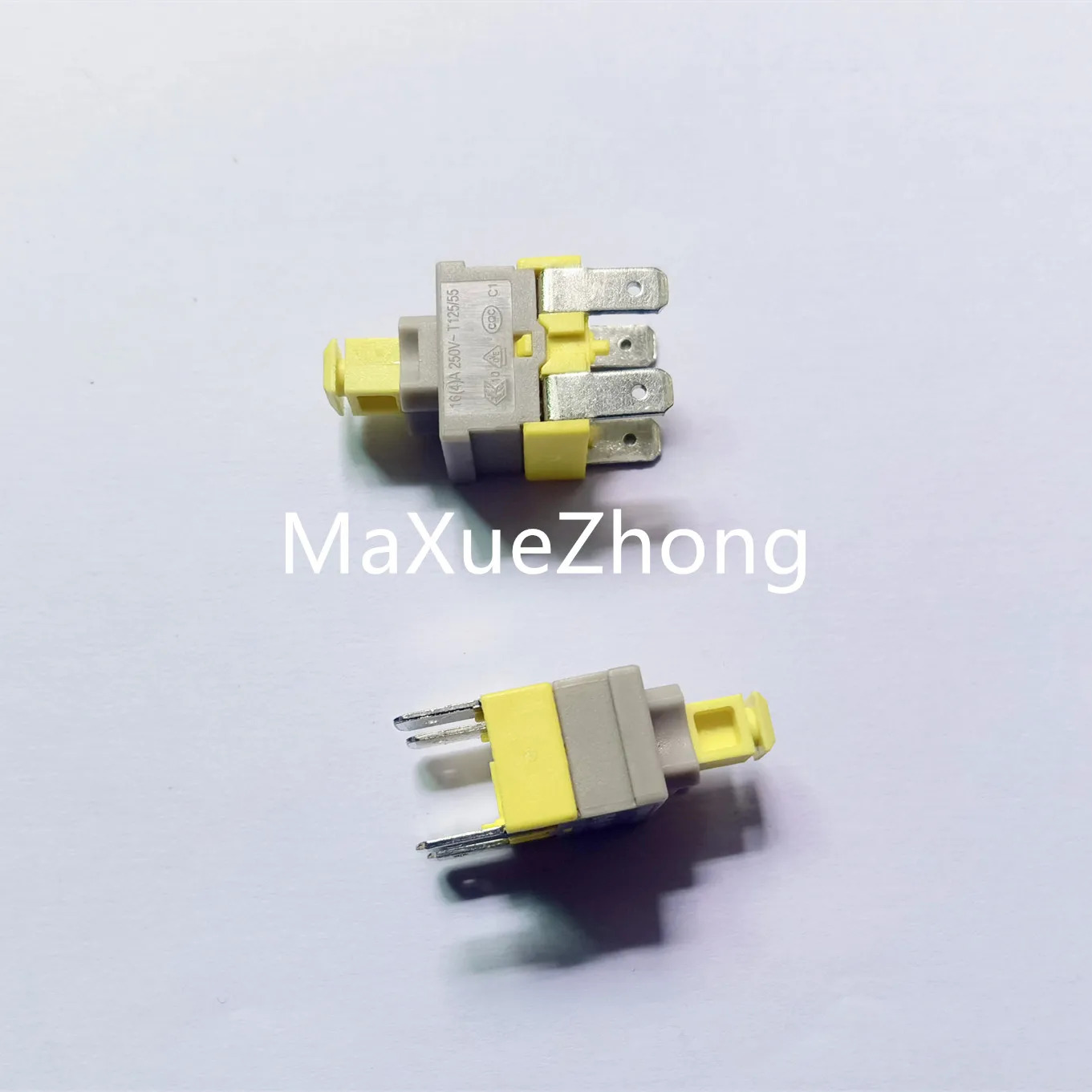 Original new 100% PS-5 dust suction self-locking switch 4pin button switch with lock 16A 250VAC