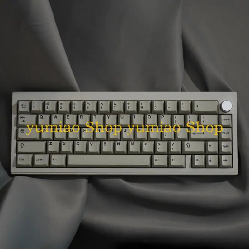 587B Keycaps Set  WOB Double Shot Keycaps for 121 Keys CherryProfile and Oil-Resist