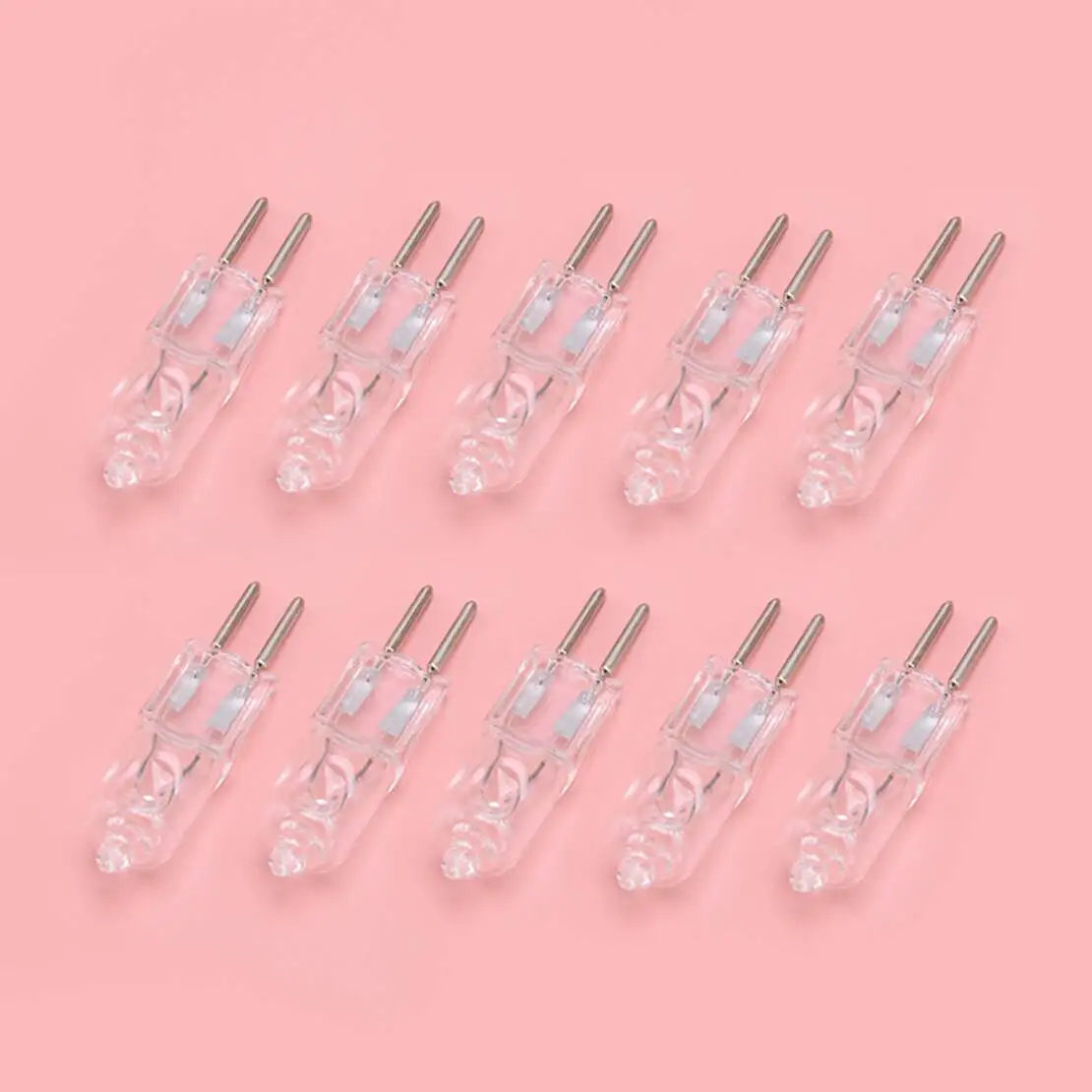 10pcs 2-Pin G5.3 Type Halogen Light Capsule Bulbs Replace For Ceiling Light Table Light Closet Light 220V 35W