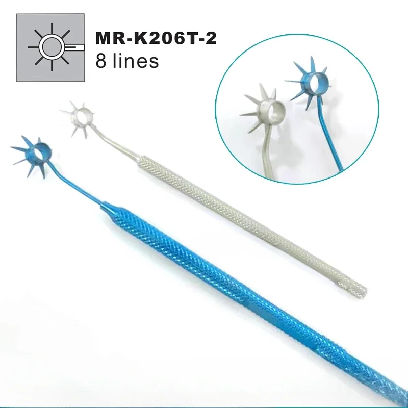 

Ophthalmology Corneal Marking Ring Microscopic Corneal Grafting Instrument Ultraemulsion Small Incision Impression 8 Claws