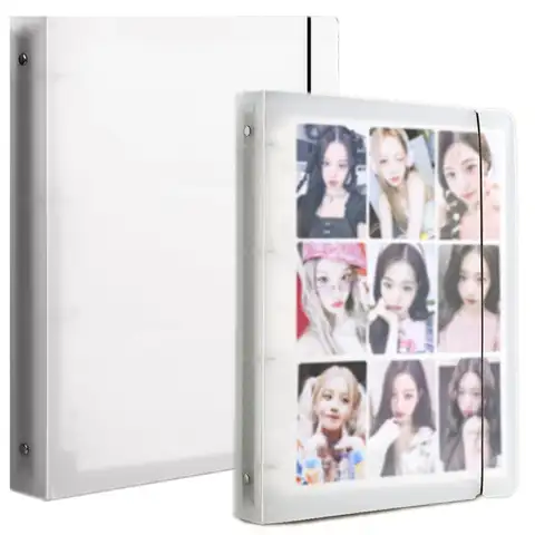 4 Ring A4 9 Pocket Card Binder Protective Cover photo Card Collection Album Holder Folders For YuGiOh MTG TCG Game Sports Cards