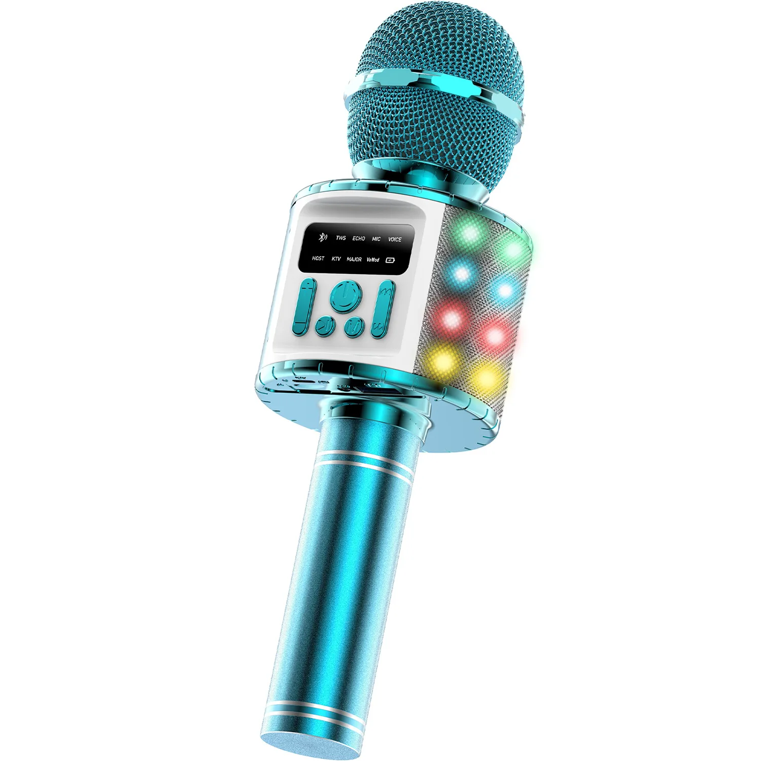 

Новый беспроводной караоке-микрофон Q9Max 2026 года с Bluetooth, портативный, со встроенным экраном и стереозвуком для детей