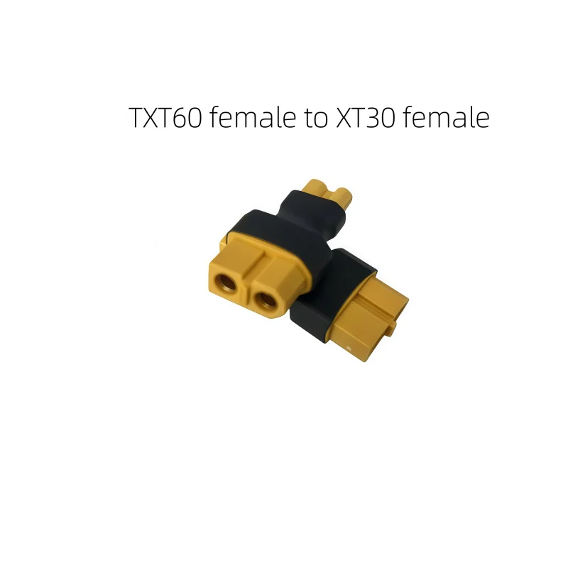 XT30 Male to XT60 Male & XT30 Female to XT60 Female Lithium Battery Adapter 1pcs/2pcs/5pcs Options Original High-Quality