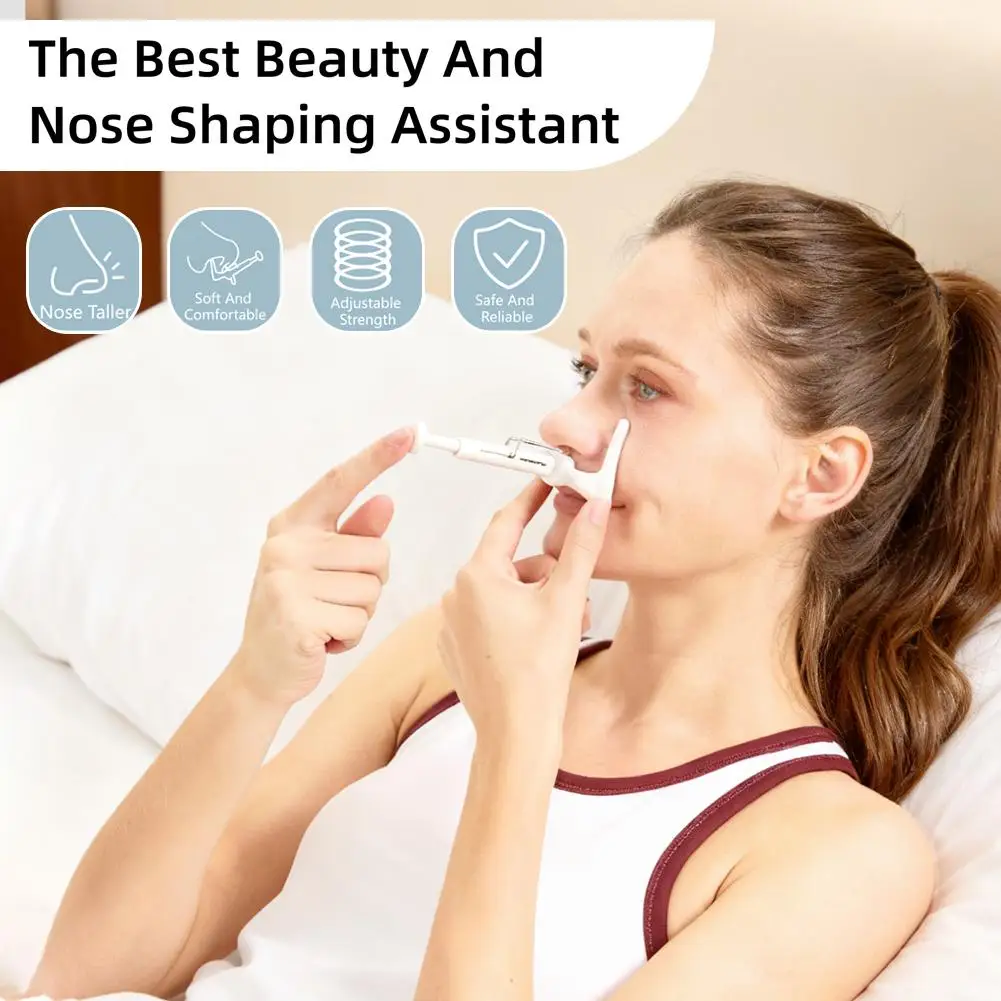 Nasenformer für breite Nasen, Nasenformer-Up-Lifting-Clip, schmerzfreies Nasenschlanker-Glätteisen, Nasenheber-High-Up-Werkzeug