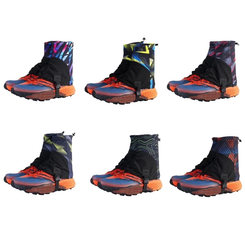 Trail Gaiters Low Ankle Gaters Sand prevention for Running Hiking Trail Racings Dropship