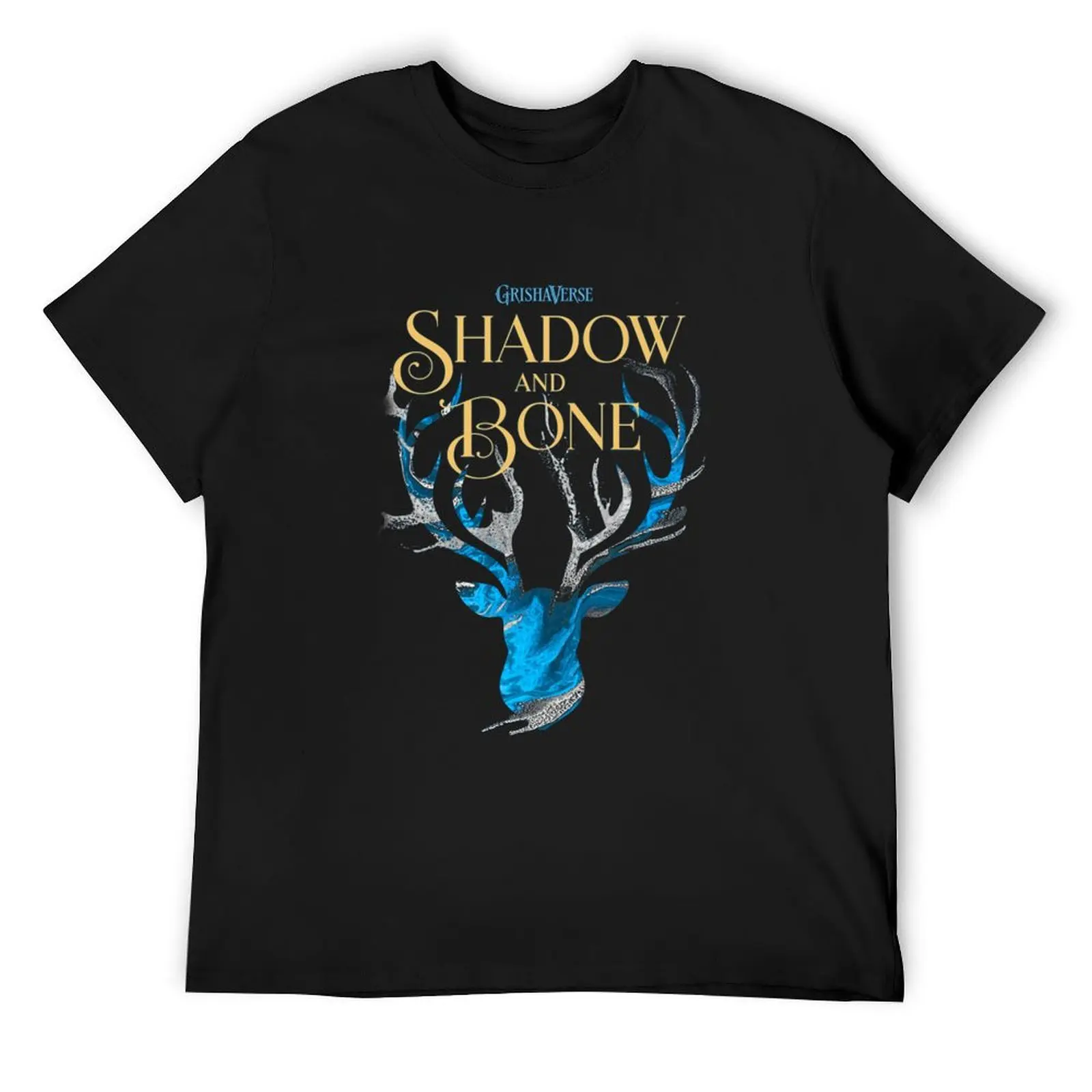 

Shadow and Bone Stag T-Shirt rapper graphic tees graphic shirts baggy shirts oversized t shirt men