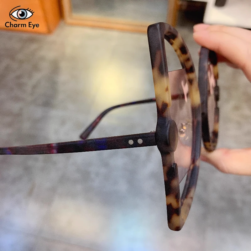 2025 جديد شخصية العصرية فراشة النظارات الشمسية الراقية خلات مبالغ فيها كبيرة القط العين الإطار الرجال النساء قصر النظر نظارات شمسية #5