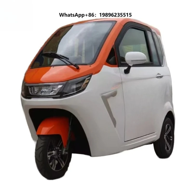 Factory Electric Tricycle 3 Wheels 60v Voltage 1000w Power Open/Closed Steel Body  Passengers Best Price