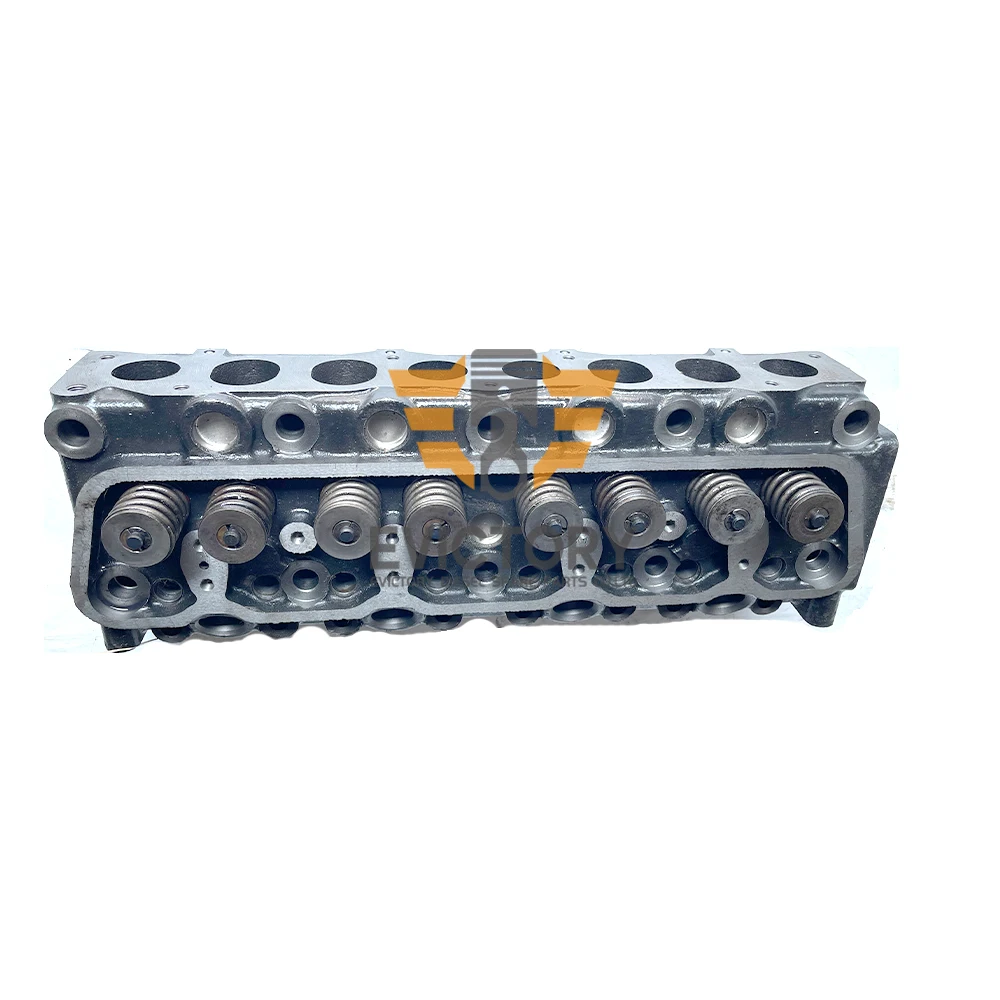 Forklift SD25 cylinder head assy complete with valve springs