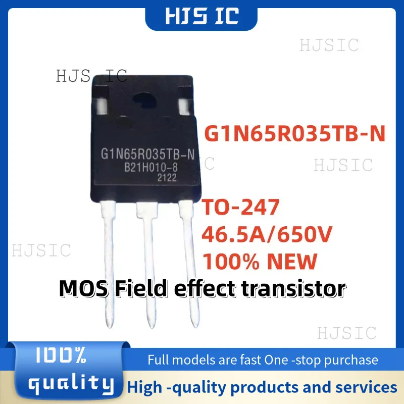 

5PCS 100% NEW G1N65R035TB-N TO-247 46.5A 650V MOS Field effect transistor Best Quality In Stock