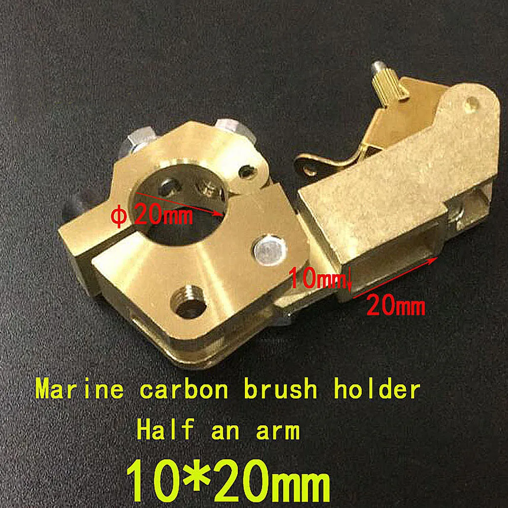 

1pcs 10*20*30/32/35/40/45/50MM MEIMRSHLY Marine carbon brush holder Marine Stern Shaft Grounding High Silver Carbon Brush