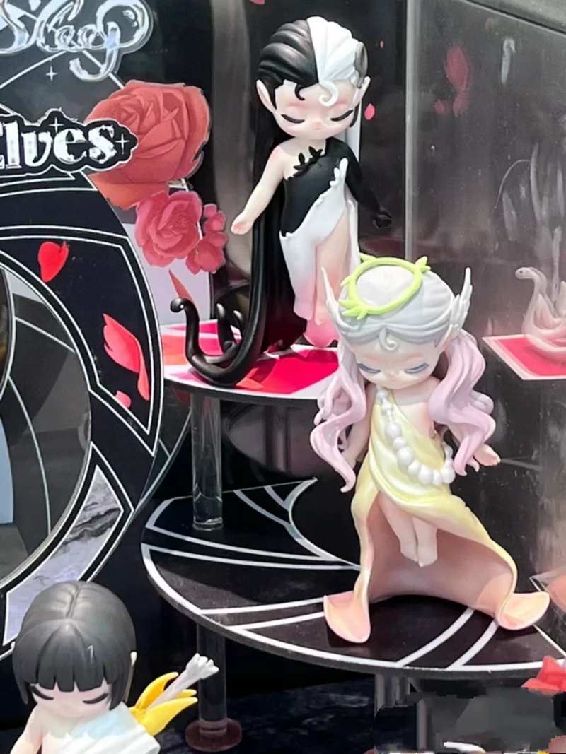 

52 игрушки, фигурка серии эльфа, секрет сна, действительно серия эльфа, слепая коробка, кукла-папа, демон, орнамент, Рождественский подарок, мультяшное украшение