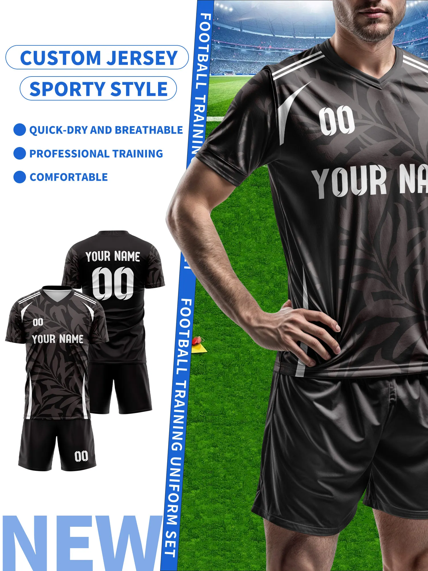 

Спортивные футболки с V-образным вырезом для мужчин и женщин 2026 года с индивидуальным именем и номером, быстросохнущие, модные, с технологией сублимации