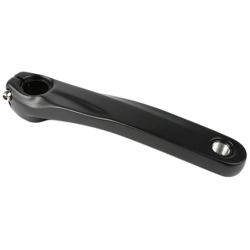 Aluminum Alloy Hollow Bicycle Left Crank Arm Bike Crank Arm Mainly for SHIMANO 590 610 SLX XT XTR Crankset Black