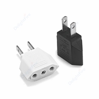 EU US Electrical Plug Adapter US To EU Socket Outlet American Japan China Travel Adapter European Power Adapter Converter