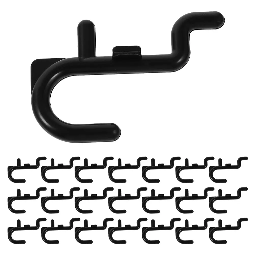 

40 pcs Pegboard Hooks Plastic Wall Pegboard Storage Hook for Hanging Tools Hangers Garage Shelf Organizing Accessories