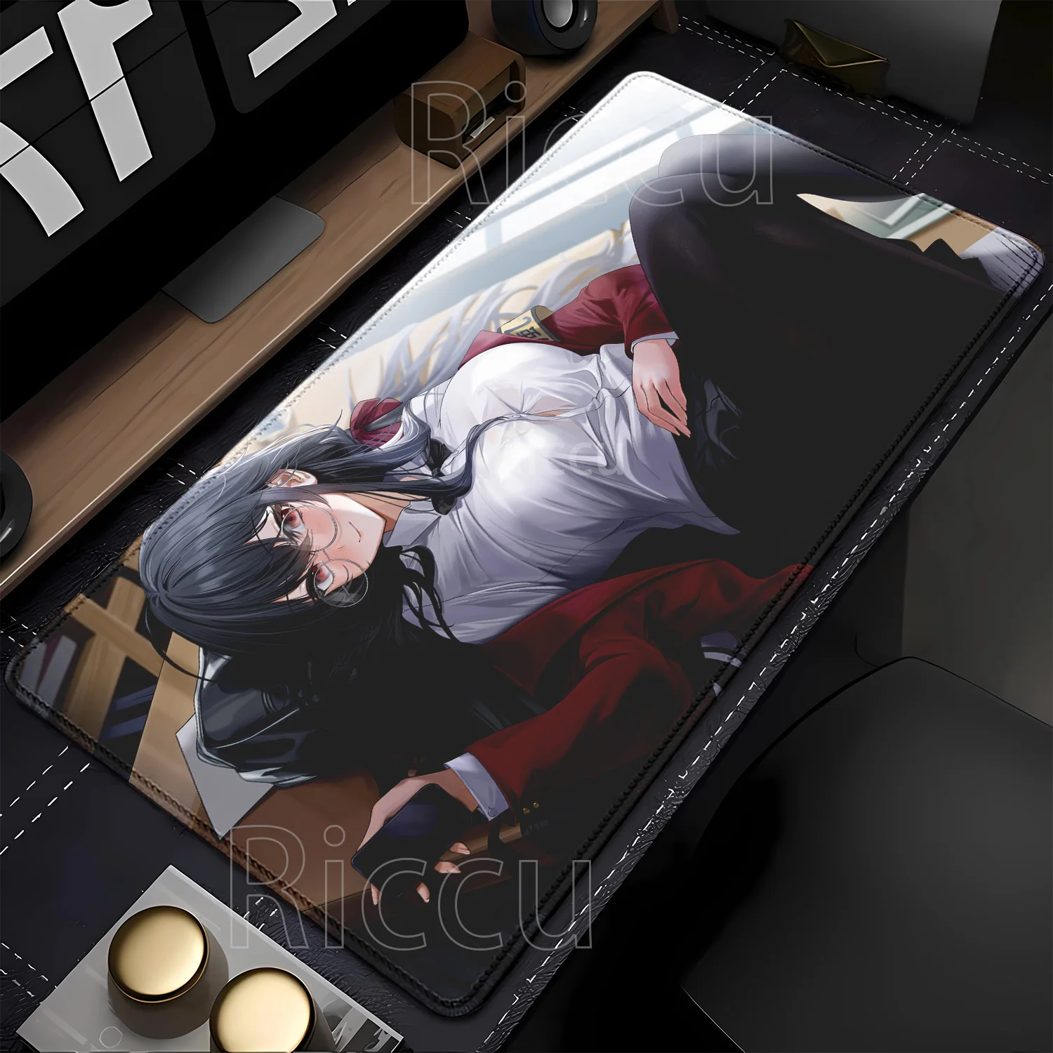 Taihou Azur Lane Anime Kawaii Girl Mouse Pad HD Printing Large Office Accessories ESports Mousepad Gaming Non-slip Base Desk Mat