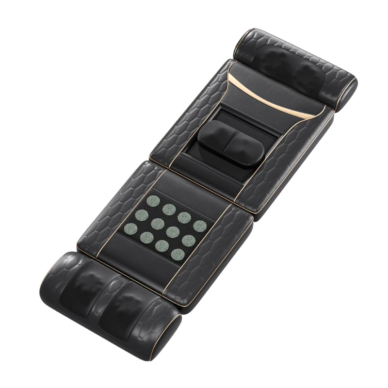 Luxury Portable Full Body Adjustable Massage Cushion Comfortable Vibrating Targeted Features for Waist Head-Health Care Target
