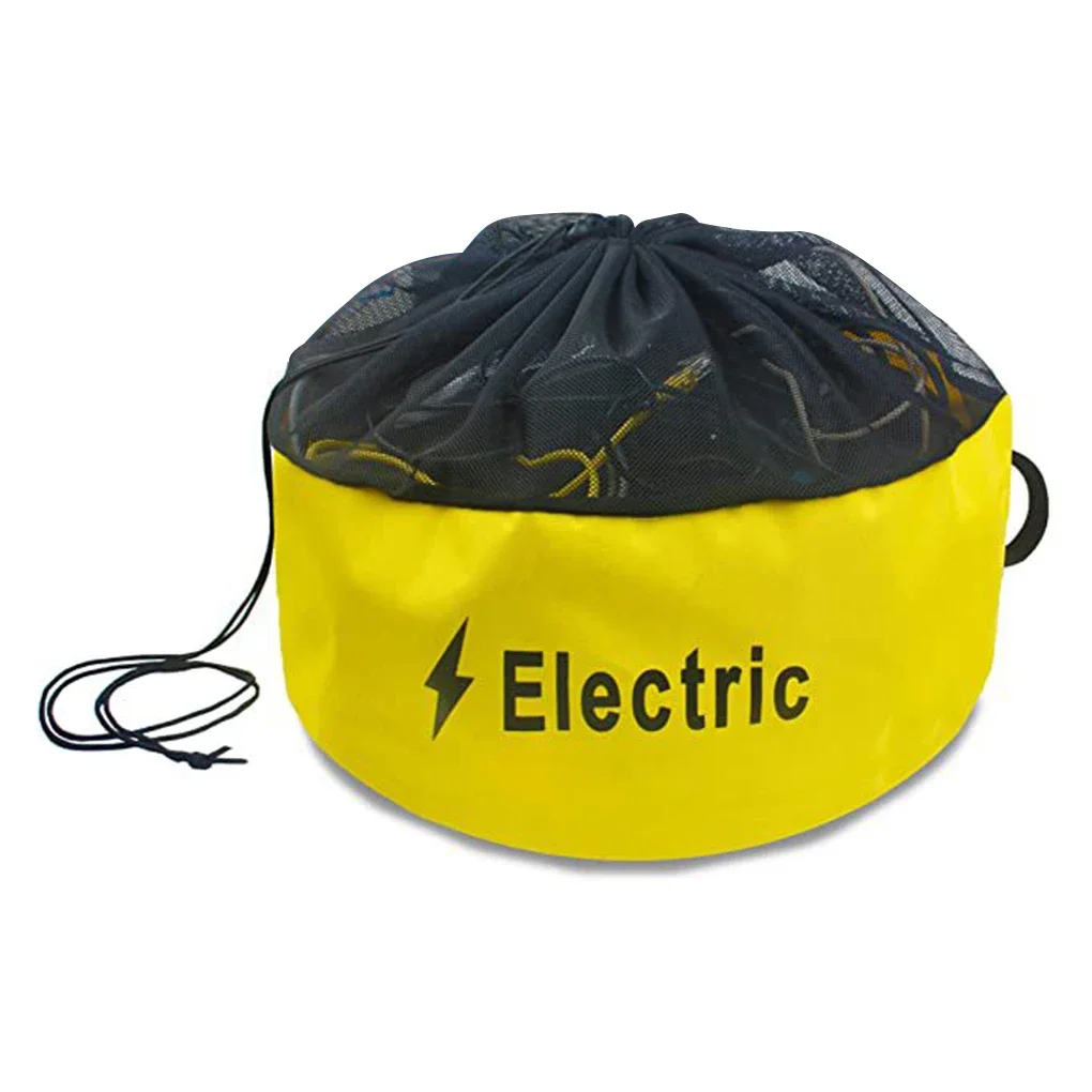 Campers Camper Waterslang Opbergtas Ademend Trekkoord Mesh Zakje Kamperen Reizen Opvouwbare Organizer