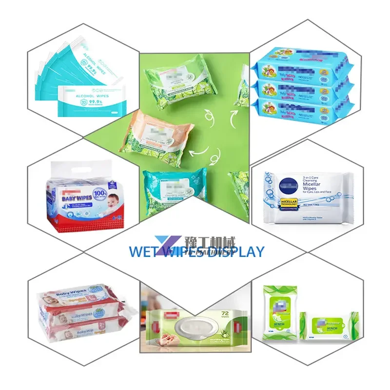 Wet Wipes Facial Tissue Machine Wet Tissue Making Machine Fully Automatic/Semi-Automatic Facial Tissue  Wipes Production Line