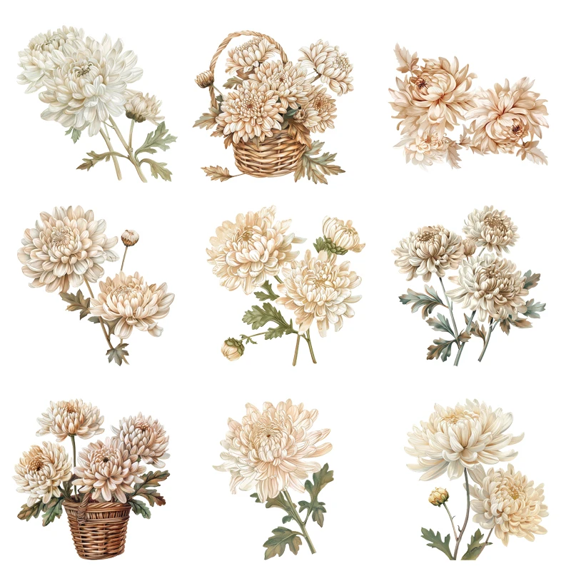 Watercolor White Ch…