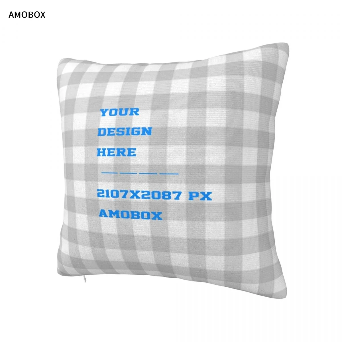 AMOBOX-Personalized Throw Pillow, Design Your Own Pillowcase, Cushion Covers for Wedding, Keepsake, 1Pc