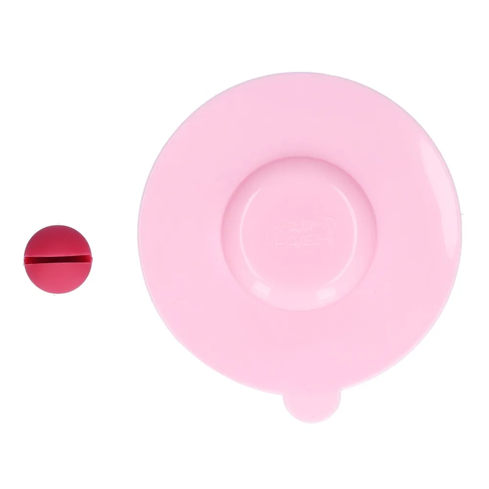5Pcs Dust Proof Silicone Cup Lid Circular Shape Flexible Mug Cover Soft Practical Mug Topper Kitchen