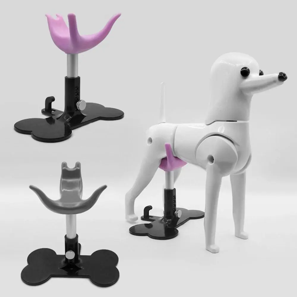 

Silica Gel Soft Dog Assisted Standing Support Adjustable Easy To Install Dog Grooming Stand Convenient Comfortable