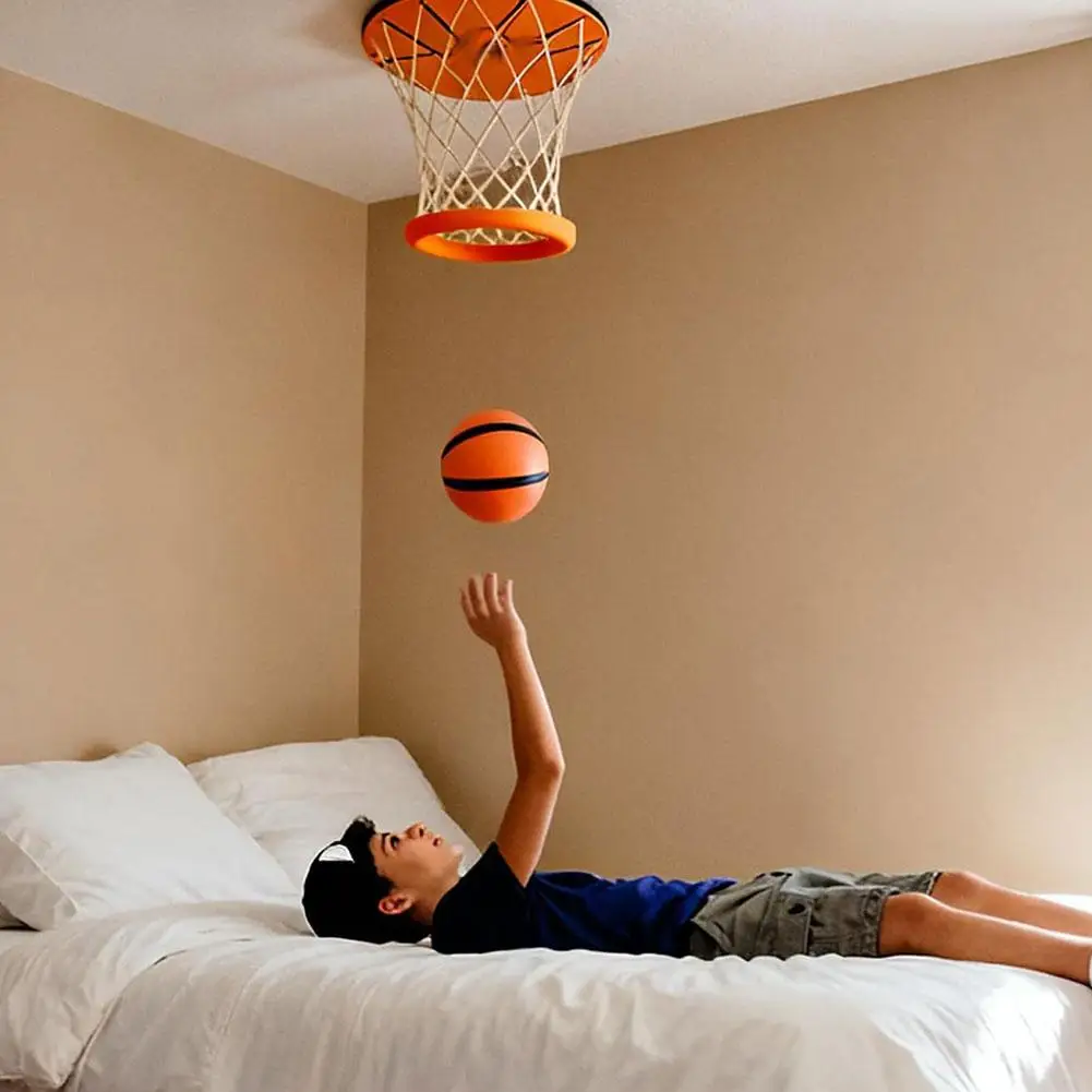 

Novel & Practical Portable Basketball Set, Hanging Indoor Basketball Hoop, Interactive Party & Festival Gift