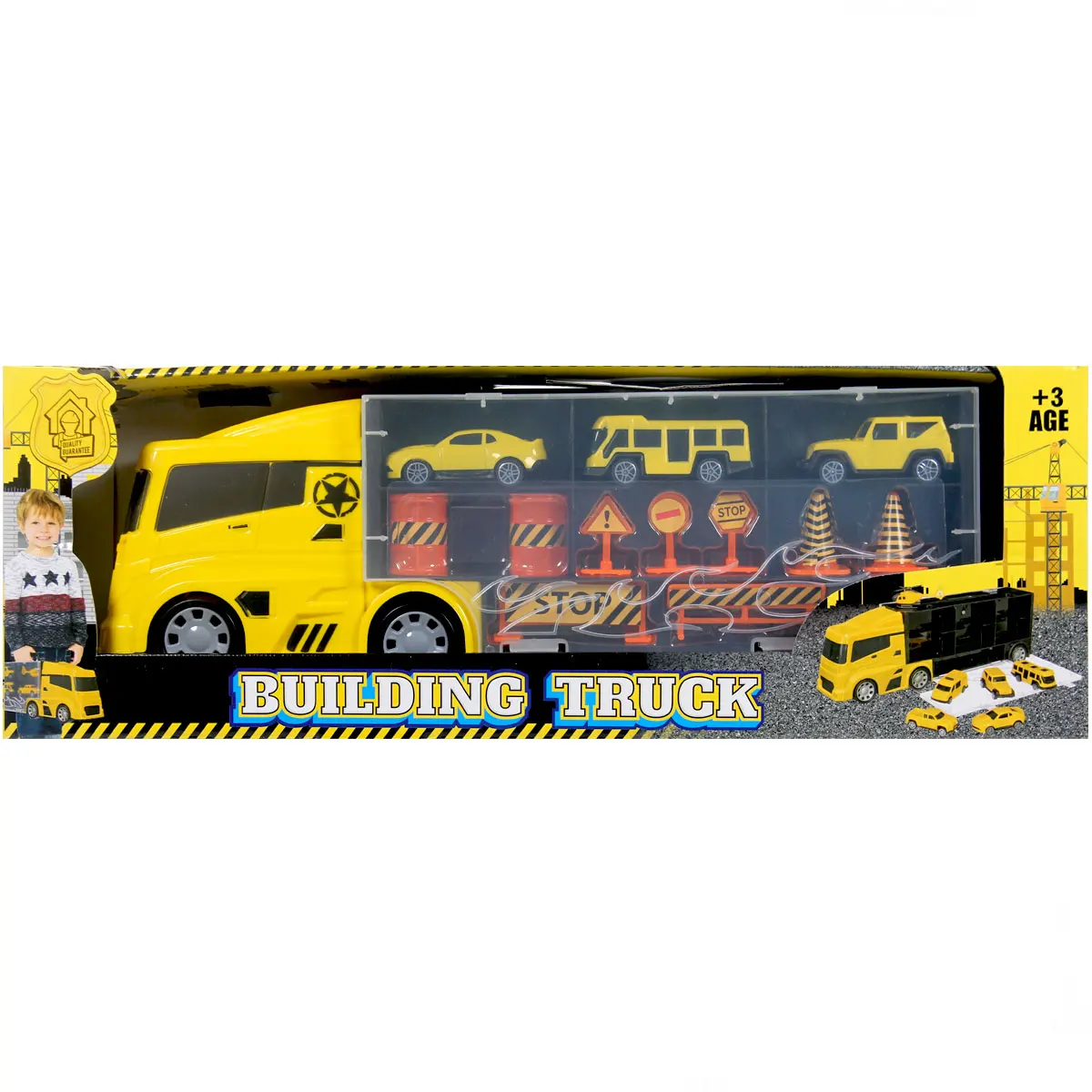 Construction accessory truck carrier