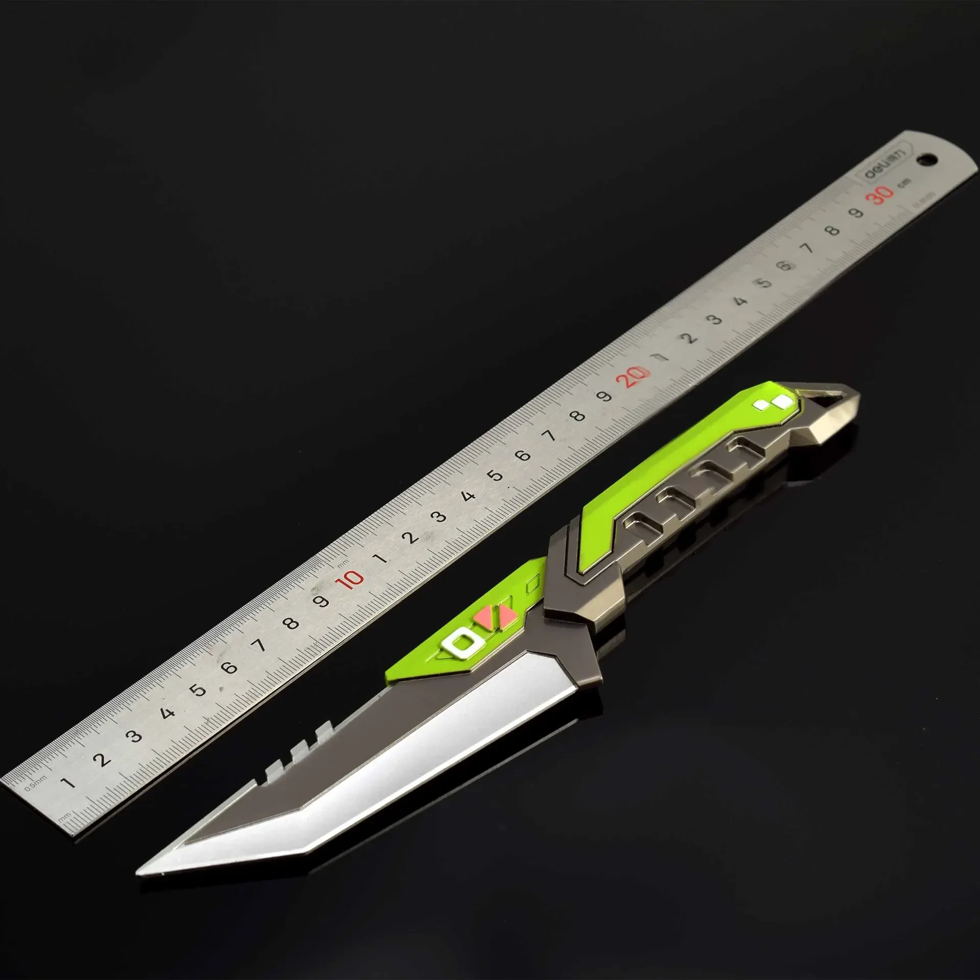 22 cm Valorant RGX 11z Pro Blade Game Periferie Volledig Metalen Wapen Ornament Veilig Zwaard Speelgoed Katana Cosplay Model Kerstcadeaus