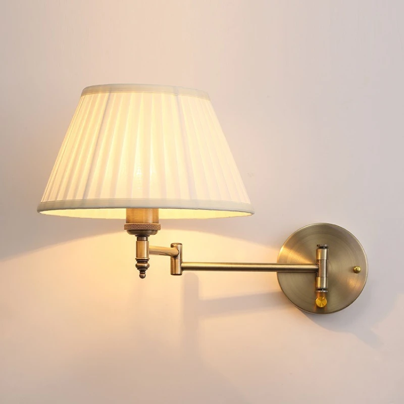 European and American Home Decoration Flexible Wall Lamp for Living Room Bedside Mirror Light Wall Sconces Led Lighting Fixtures