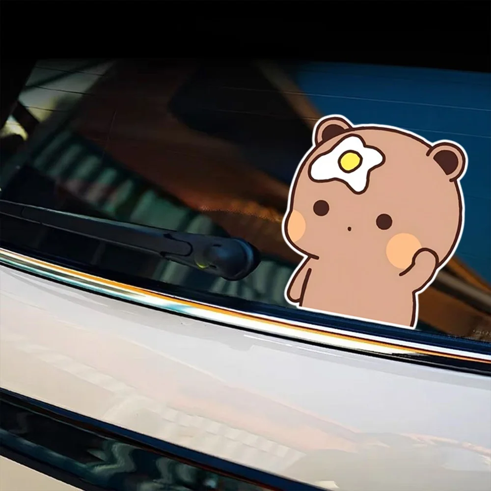 15cm Bubu Dudu Cartoon Sticker for Car Stickers Stylish,PVC Accessories Decorate Exterior Parts Products Personality,Cute Decals