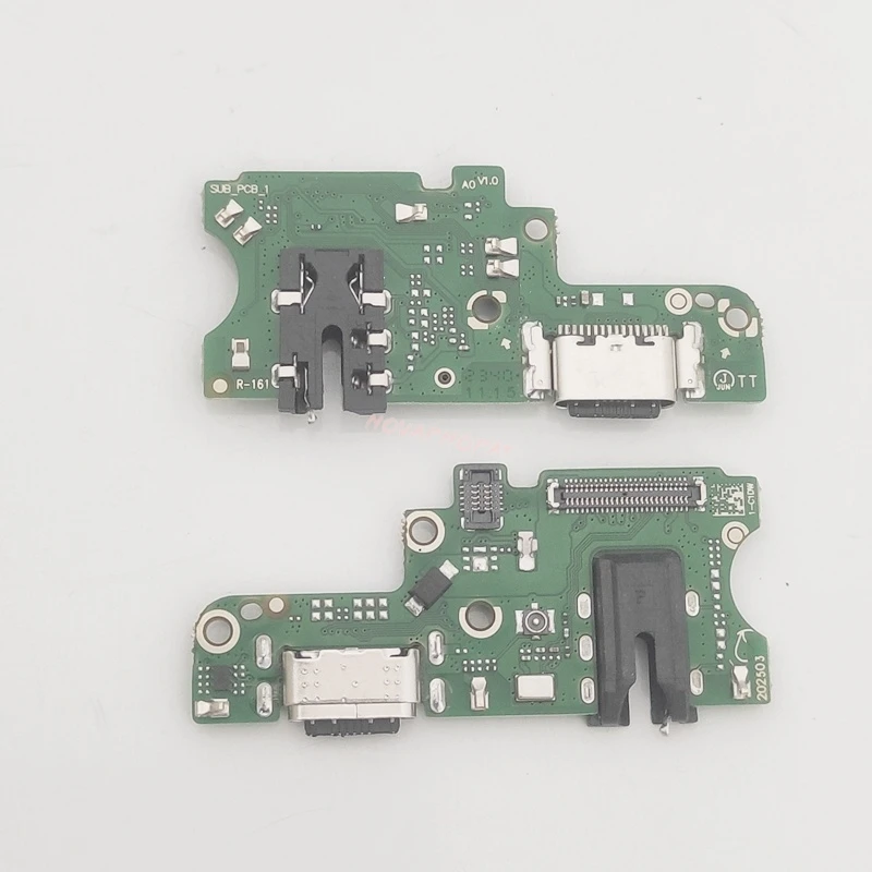 For Tecno Pova 6 Li7 USB Dock Charger Port Plug Headphone Audio Jack Microphone Fast Charging Board With IC
