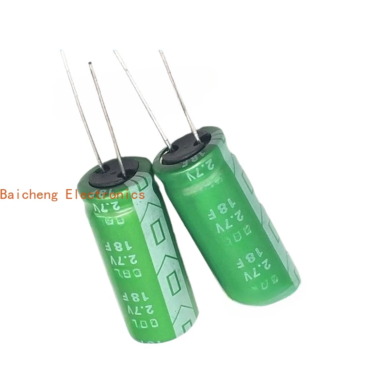 10PCS DIY 2.7V 18F Módulo de condensador Farad